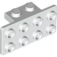 93274c1 - LEGO fehér fordító lap 1 x 2 és 2 x 4 méretű