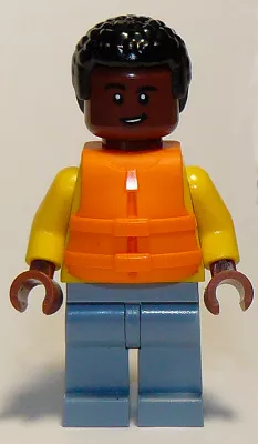 jw073 - LEGO Jurassic World Darius minifigura
