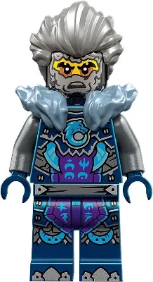 njo0861 - LEGO Ninjago Cinder minifigura, sötétkék páncélban