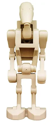 sw0001a - LEGO Minifigura - Star Wars droid - sw0001a hátán 1 x 2 lappal