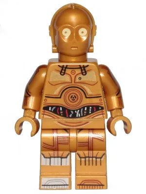 sw1201 - LEGO Star Wars C-3PO minifigura