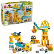 10476 - LEGO® DUPLO® - 3 az 1-ben építési terület és munkagépek