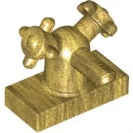 13770c115 - LEGO gyöngyház arany kis csaptelep két csappal