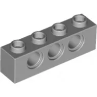 3701c86 - LEGO világos szürke technic kocka 1 x 4 méretű