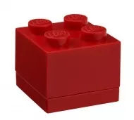 40111730 - LEGO Mini tároló doboz 4 - piros színben
