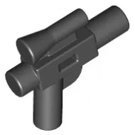 92738c11 - LEGO fekete lézerfegyver, kicsi