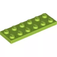 3795c34 - LEGO lime zöld lap 2 x 6 méretű