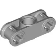 32184c86 - LEGO világosszürke technic emelőkar 3 hosszú középen pin csatlakozóval