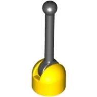 298c02c3 - LEGO kis antenna sárga alj, fekete kar