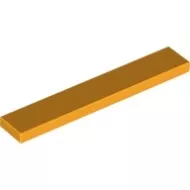 6636c110 - LEGO élénk világos narancssárga csempe 1 x 6 méretű