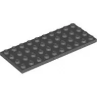 3030c85 - LEGO sötétszürke lap 4 x 10 méretű