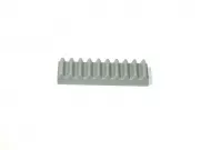 3743c86 - LEGO világosszürke technic kocka 1 x 4 méretű fogasléc