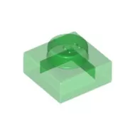3024c20 - LEGO átlátszó zöld lap 1 x 1 méretű
