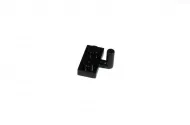 4623c11 - LEGO fekete lap 1 x 2 méretű, felfelé néző horoggal