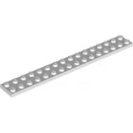 4282c1 - LEGO fehér lap 2 x 16 méretű