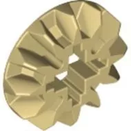 6589c2 - LEGO világos krémszínű (tan) fogaskerék 12 fogú egy oldalas