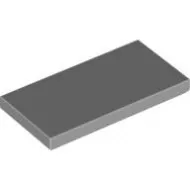 87079c86 - LEGO világosszürke csempe 2 x 4 méretű