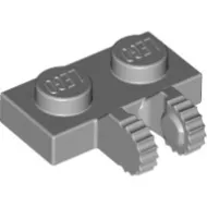 60471c86 - LEGO világos szürke lap zsanér 1 x 2 méretű, 2 csatlakozóval