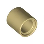 18654c2 - LEGO világos krémszínű (tan) technic pin összekötő 1 hosszú