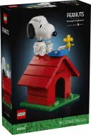 21368serult - LEGO Ideas - Peanuts: Snoopy kutyaháza - Sérült dobozos!