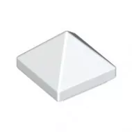 22388c1 - LEGO fehér 45° lejtő 1 x 1 x 2/3 méretű, 4 oldalú