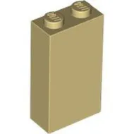 22886c2 - LEGO világos krémszínű (tan) kocka 1 x 2 x 3 méretű