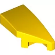 29119c3 - LEGO sárga lejtő, íves, 2 x 1 méretű, lecsapott jobbos