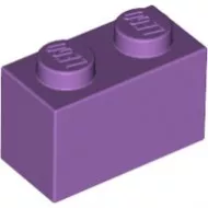 3004c157 - LEGO közepes levendula kocka 1 x 2 méretű