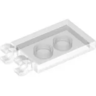 30350bc12 - LEGO átlátszó csempe két vastag klipsszel az oldalán