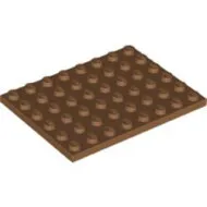 3036c150 - LEGO közepes nugát lap 6 x 8 méretű