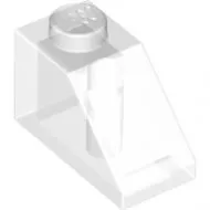 3040c12 - LEGO átlátszó kocka 45° elem 1x2 méretű