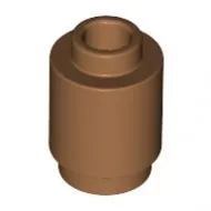 3062bc150 - LEGO közép nugát henger 1 x 1 nyitott tetővel
