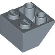 3660c55 - LEGO homokkék kocka inverz 45° elem 2x2 méretű