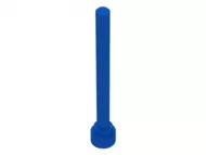 3957bc7 - LEGO kék antenna 1 x 4 méretű, lapos végű