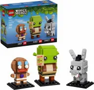 40923 - LEGO BrickHeadz - Shrek, Szamár és Mézi figurák