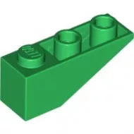 4287c6 - LEGO zöld inverz 33° lejtő 3 x 1 méretű
