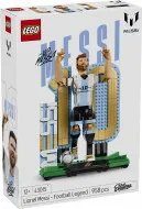 43015serult - LEGO Editions - Lionel Messi – Futball-legenda - Sérült dobozos!