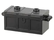 4738ac03c77 - LEGO gyöngyház sötétszürke kincsesláda, lapos tetővel