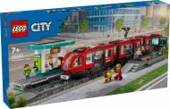 60423serult - LEGO City - Belvárosi villamos és megálló - Sérült dobozos!