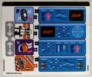 60444stk01 - LEGO Matrica lap - 60444 készlethez