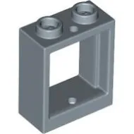 60592c55 - LEGO homokkék ablakkeret 1 x 2 x 2 méretű