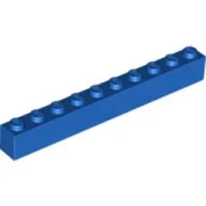 6111c7 - LEGO kék kocka 1 x 10 méretű