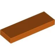63864c167 - LEGO vöröses narancssárga csempe 1 x 3 méretű
