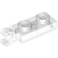 63868c12 - LEGO átlátszó lap 1 x 2 méretű, klipsszel a végén