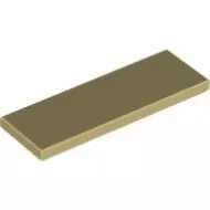 69729c2 - LEGO világos krémszínű (tan) csempe 2 x 6 méretű