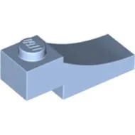 70681c105 - LEGO élénk világoskék inverz fél-boltív 1 x 3 méretű, íves