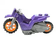 75522pb01c01c89 - LEGO sötét lila Stuntz Wheelie kaszkadőr motorkerékpár