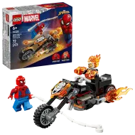 76335 - LEGO Super Heroes - Pókember a motoros Szellemlovas ellen