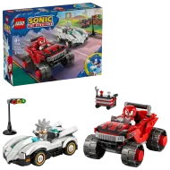 77118 - LEGO Sonic the Hedgehog™ - Silver autója Knuckles monster truckja ellen