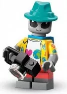 col26-3 LEGO Gyűjthető minifigurák 26. sorozat: világűr - Földönkívüli turista minifigura